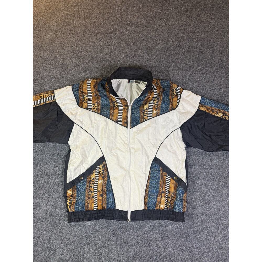 Vintage bold spirit windbreaker jacket Animal Print/Paisley size XL‎